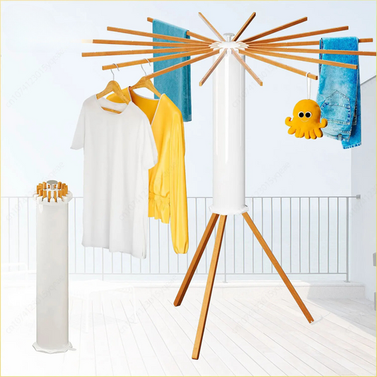 Foldable Octopus-Style Clothes Drying Rack